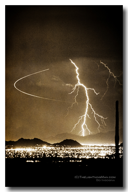 Bo trek BW 600DSss Bo Trek Lightning Image Photography Print