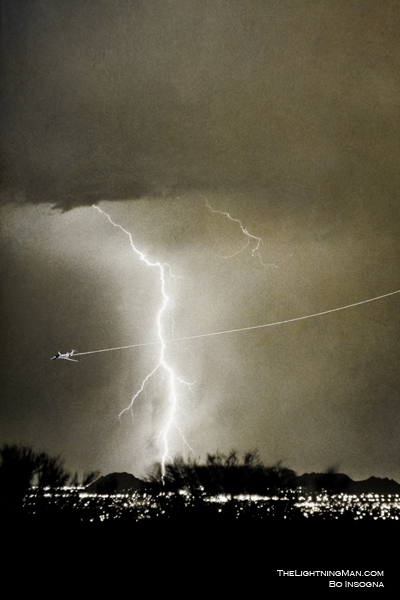Bo trek lightning strike 2BW600M Bo Trek Lightning Image Photography Print