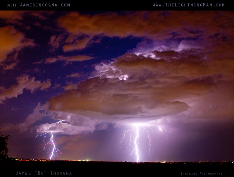 Double Trouble Lightning Strikes fine art photography prints and canvas art